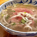 ※写真は「Classic Rare Steak Pho」$13.95